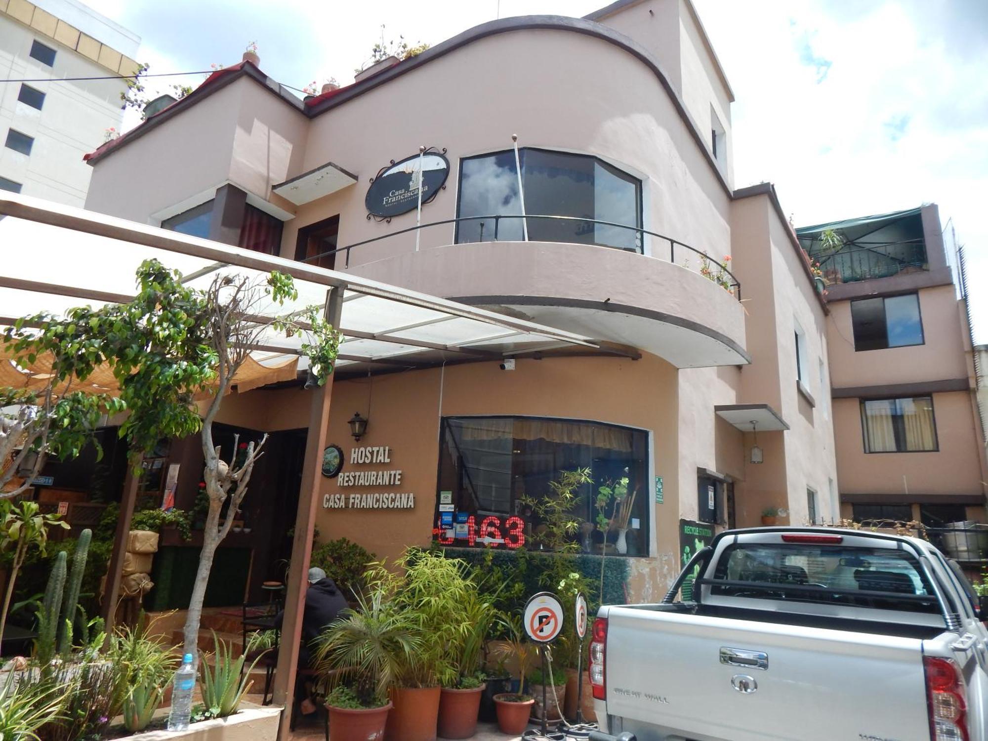 Hotel Casa Franciscana Quito Esterno foto